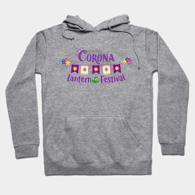 Corona lantern Festival Hoodie by Flip Flops in Fantasyland